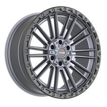Load image into Gallery viewer, 60420958XBL-18MTB - Vortek VRT-604 20X9.5 Blank 8X -18mm Matte Titanium Black Bead Ring - Vortek Wheels Canada