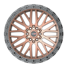 Load image into Gallery viewer, 608221257-44MBR - Vortek VRT-608 22X12 6X139.7 / 6X135 -44mm Matte Bronze Black Bead Ring - Vortek Wheels Canada
