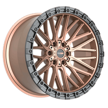 Load image into Gallery viewer, 608201043-24MBR - Vortek VRT-608 20X10 5X139.7 / 5X127 -24mm Matte Bronze Black Bead Ring - Vortek Wheels Canada