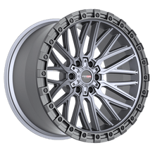 Load image into Gallery viewer, 608221243-44MTB - Vortek VRT-608 22X12 5X139.7 / 5X127 -44mm Matte Titanium Black Bead Ring - Vortek Wheels Canada