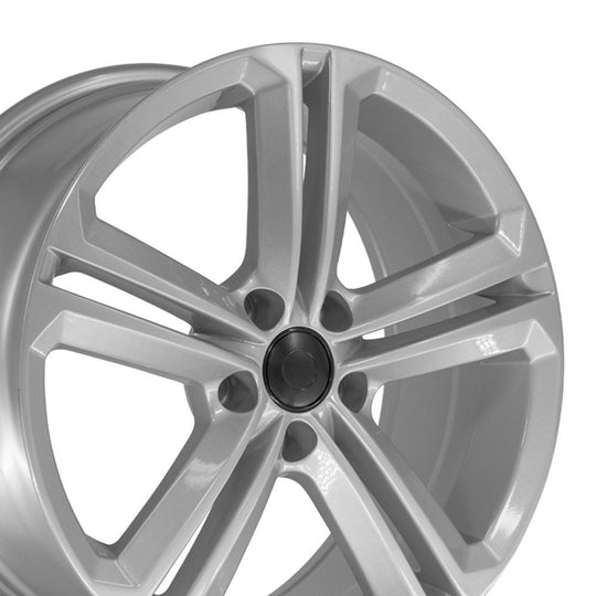 VW18-18080-5112-45S - OE Wheels Replica VW18 18X8 5X112 ET45mm Silver - OE Wheels Wheels Canada