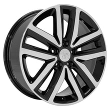Charger l'image dans la galerie, VW27-18075-5112-51MB - OE Wheels Replica VW27 18X7.5 5X112 ET51mm Gloss Black Machined - OE Wheels Wheels Canada