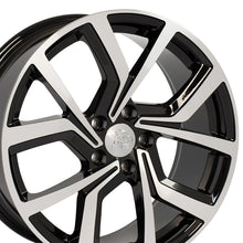 Load image into Gallery viewer, VW29-18080-5112-42MB - OE Wheels Replica VW29 18X8 5X112 42MM Black Machined - OE Wheels Replica Wheels Canada