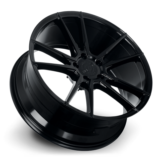 VAIN-98545GB - Dolce Performance Vain 19X8.5 5X120 ET 28mm Gloss Black - Dolce Performance Wheels Canada