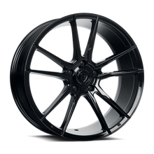 Load image into Gallery viewer, VAIN-28545GB - Dolce Performance Vain 20X8.5 5X120 ET 28mm Gloss Black - Dolce Performance Wheels Canada