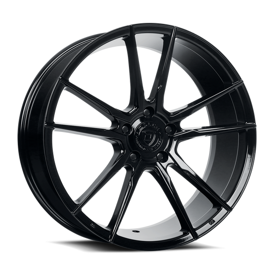VAIN-98552GB - Dolce Performance Vain 19X8.5 5X112 ET 28mm Gloss Black - Dolce Performance Wheels Canada