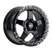 Charger l'image dans la galerie, S90570067P49 - Weld Street Performance Ventura Beadlock 17X10 5X114.3 ET 49mm Gloss Black - Weld Street Performance Wheels Canada