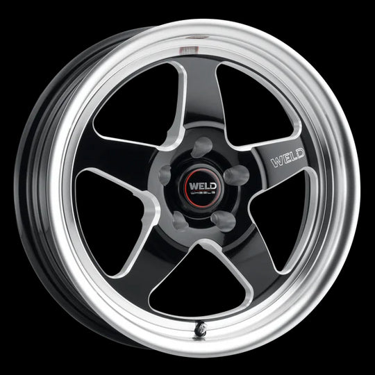 S15580045P40 - Weld Street Performance Ventura Drag 18X10 5X112 ET 40mm Gloss Black Milled - Weld Street Performance Wheels Canada