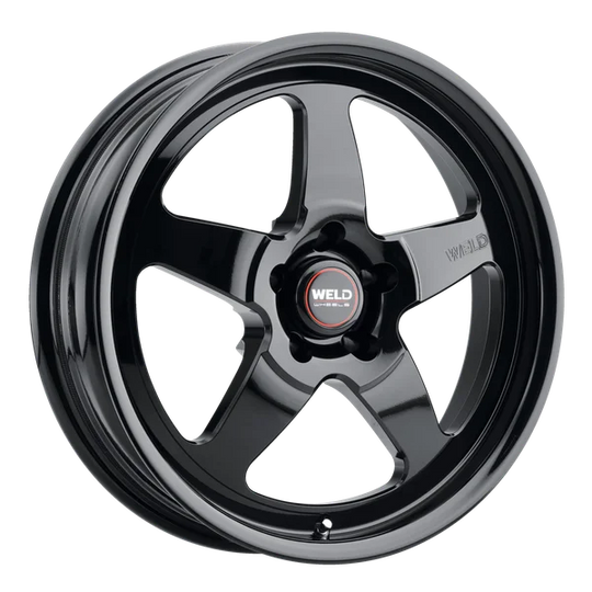 S1518C067N23 - Weld Street Performance Ventura Drag 18X5 5X114.3 ET -23mm Gloss Black - Weld Street Performance Wheels Canada