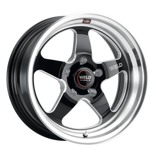 S10471174425 - Weld Street Performance Ventura Street 17X11 5X139.7 ET -44mm Gloss Black Milled - Weld Street Performance Wheels Canada