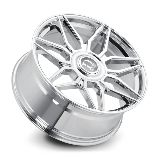VERONA-229500C18 - Dolce Luxury Verona 22X9.5 Blank ET 18mm Chrome - Dolce Luxury Wheels Canada