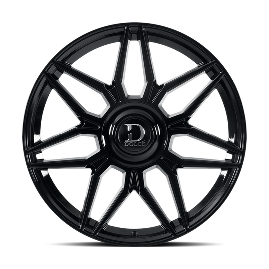 VERONA-229500GB - Dolce Luxury Verona 22X9.5 Blank ET 35mm Gloss Black - Dolce Luxury Wheels Canada