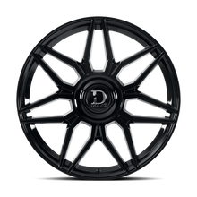 Load image into Gallery viewer, VERONA-241000GB25 - Dolce Luxury Verona 24X10 Blank ET 25mm Gloss Black - Dolce Luxury Wheels Canada