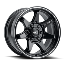 Load image into Gallery viewer, T32 790-5009-00 GBM - G-FX Series TR32 17X9 5X127 / 5X139.7 ET 0mm Gloss Black Milled - G-FX Series Wheels Canada