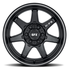 Load image into Gallery viewer, T32 790-5009-00 GBM - G-FX Series TR32 17X9 5X127 / 5X139.7 ET 0mm Gloss Black Milled - G-FX Series Wheels Canada