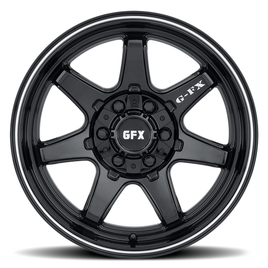 T32 890-6009-18 GBM - G-FX Series TR32 18X9 6X135 / 6X139.7 ET 18mm Gloss Black Milled - G-FX Series Wheels Canada