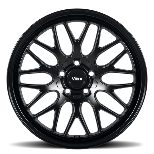 NOG 885-5008-35 MB - Voxx Road Wheels Nogara 18X8.50 5X108 / 5X114.3 ET 35mm Matte Black - Voxx Road Wheels Wheels Canada