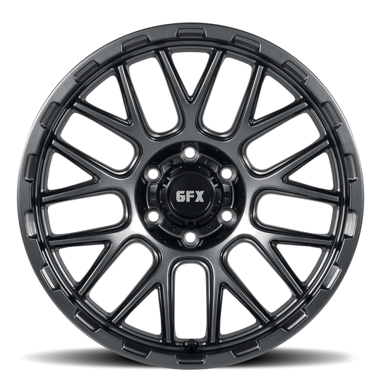 TM7 290-6139-12 GM - G-FX Series TM7 20X9 6X139.7 ET 12mm Gunmetal - G-FX Series Wheels Canada