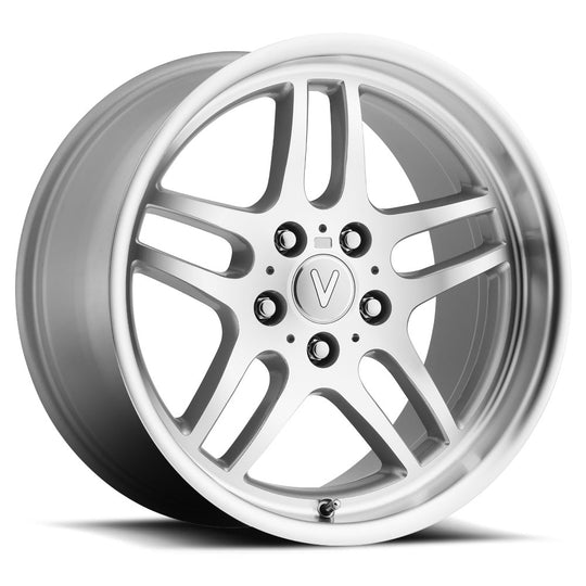 067-880-5120-13 SMF - Voxx Replica TT 067 18X8 5X120 ET 13mm Silver Machined Face - Voxx Replica Wheels Canada