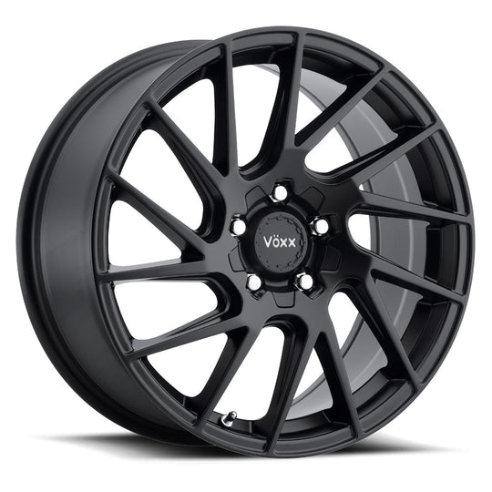 FAL 775-5008-40 MTB - Voxx Road Wheels Falco 17X7.50 5X108 / 5X114.3 ET 40mm Matte Black - Voxx Road Wheels Wheels Canada