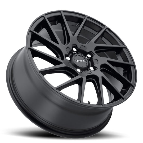 FAL 880-5003-45 MTB - Voxx Road Wheels Falco 18X8 5X112 / 5X120 ET 45mm Matte Black - Voxx Road Wheels Wheels Canada
