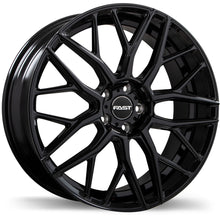 Load image into Gallery viewer, F263-1985-44BN+40C726 - Fast Wheels Vybz 19X8.5 5X112 40mm Gloss Black - Fast Wheels Wheels Canada