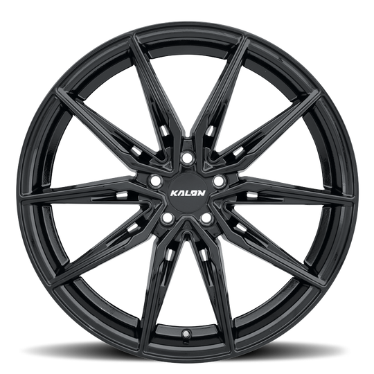 102A-2285G35 - Kalon Cypher 22X8.5 5X115 ET 35mm Gloss Black - Kalon Wheels Canada