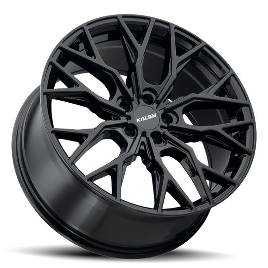 103A-1880E38 - Kalon Inferno 18X8 5X112 ET 38mm Gloss Black - Kalon Wheels Canada