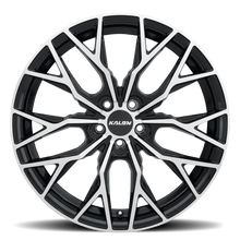 Load image into Gallery viewer, 103AB-1880F38 - Kalon Inferno 18X8 5X114.3 ET 38mm Gloss Black / Machined Face - Kalon Wheels Canada
