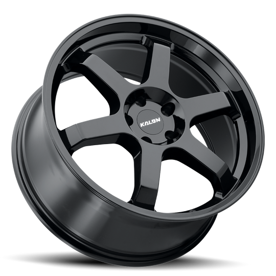 106A-1775G35 - Kalon Suzuka 17X7.5 5X115 ET 35mm Gloss Black - Kalon Wheels Canada