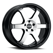 Load image into Gallery viewer, 106AB-1880F38 - Kalon Suzuka 18X8 5X114.3 ET 38mm Gloss Black / Machined Face - Kalon Wheels Canada