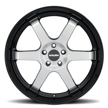 Load image into Gallery viewer, 106AB-1775G35 - Kalon Suzuka 17X7.5 5X115 ET 35mm Gloss Black / Machined Face - Kalon Wheels Canada