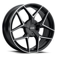 Charger l'image dans la galerie, 201AB-1880AF40 - Kalon Falcon 18X8 5X100 / 5X114.3 ET 40mm Gloss Black / Machined Face - Kalon Wheels Canada