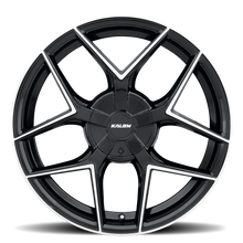 Charger l'image dans la galerie, 201AB-2085DF38 - Kalon Falcon 20X8.5 5X110 / 5X114.3 ET 38mm Gloss Black / Machined Face - Kalon Wheels Canada