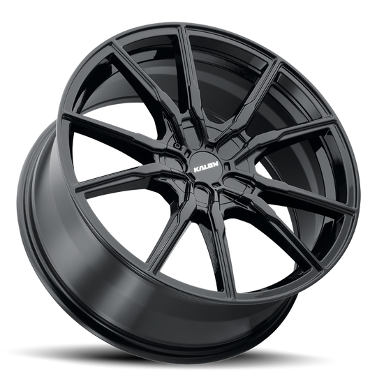 202A-2085J38 - Kalon Pyro 20X8.5 5X127 ET 38mm Gloss Black - Kalon Wheels Canada