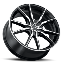 Load image into Gallery viewer, 202AB-1880EH40 - Kalon Pyro 18X8 5X112 / 5X120 ET 40mm Gloss Black / Machined Face - Kalon Wheels Canada