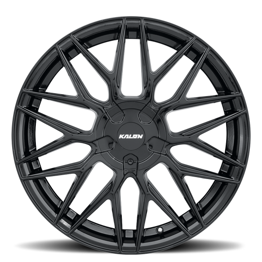 203A-1880AF40 - Kalon Blitz 18X8 5X100 / 5X114.3 ET 40mm Gloss Black - Kalon Wheels Canada