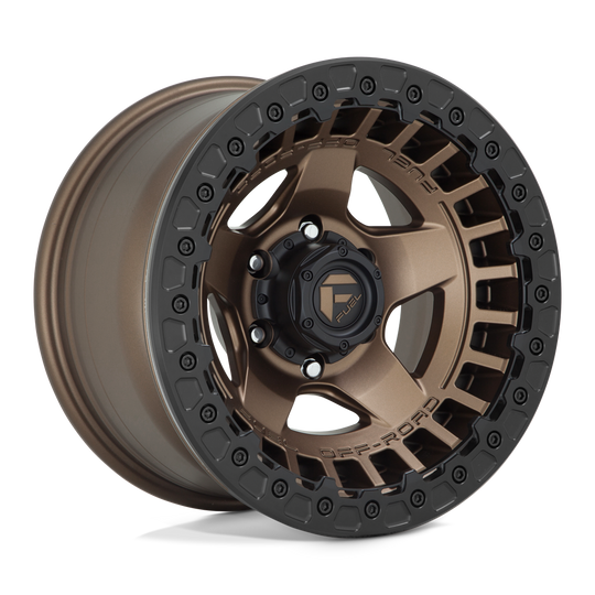 D11917907545 - Fuel Off-Road D119 Warp Beadlock 17X9 5X127 -15 mm Matte Bronze - Fuel Off-Road Wheels Canada