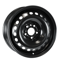 Load image into Gallery viewer, 165110M - Ceco Steel Wheel 16X7 5X110 ET 30mm Black - Ceco Wheels Canada