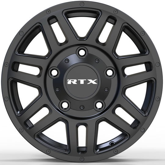 083175 - RTX Adventure 16X6 5X160 ET 45mm Satin Black - RTX Wheels Canada