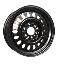 Load image into Gallery viewer, 176120M - Ceco Steel Wheel 17X7 6X120 ET 45mm Black - Ceco Wheels Canada