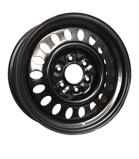 176120M - Ceco Steel Wheel 17X7 6X120 ET 45mm Black - Ceco Wheels Canada