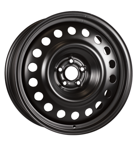 185100M - Ceco Steel Wheel 18X7.5 5X100 ET 42mm Black - Ceco Wheels Canada