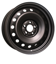 Charger l'image dans la galerie, 185110M - Ceco Steel Wheel 18X7.5 5X110 ET 44mm Black - Ceco Wheels Canada
