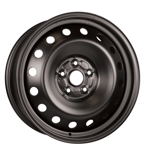 185615M - Ceco Steel Wheel 18X7.5 5X114.3 ET 44mm Black - Ceco Wheels Canada