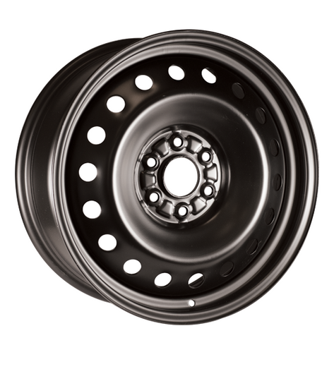 186120M - Ceco Steel Wheel 18X7.5 6X120 ET 45mm Black - Ceco Wheels Canada