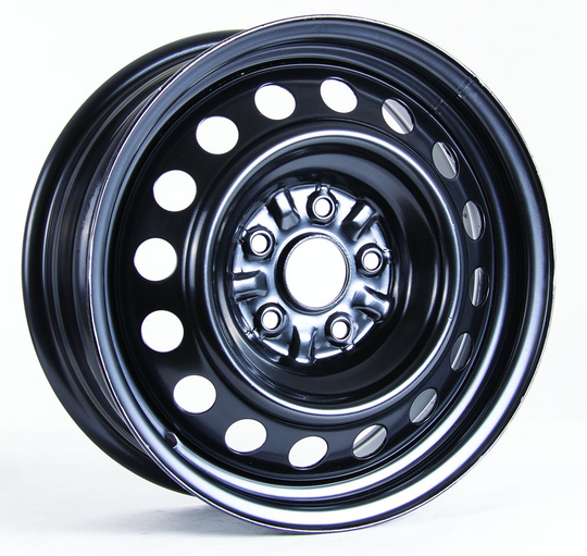 X99143N - RTX Steel Wheel 16X6.5 5X114.3 ET 40mm Black - RTX Wheels Canada