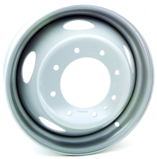 H3342-X - Ceco Steel Wheel 19.5X6 8X225 ET 136mm Grey - Ceco Wheels Canada