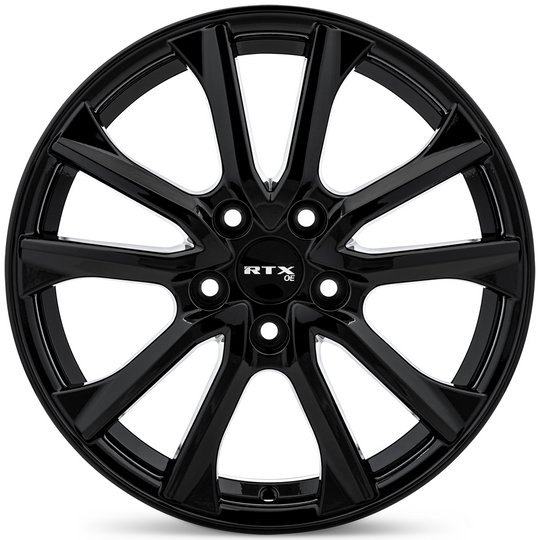 082012 - RTX OE Arai 17X7 5X114.3 ET 42mm Gloss Black -  RTX Wheels Canada