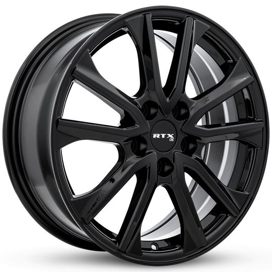 082012 - RTX OE Arai 17X7 5X114.3 ET 42mm Gloss Black -  RTX Wheels Canada